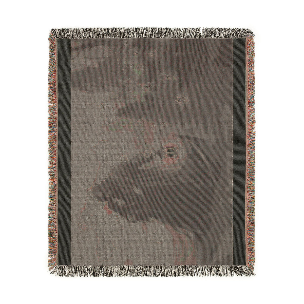 Gothic Lantern Woven Blanket