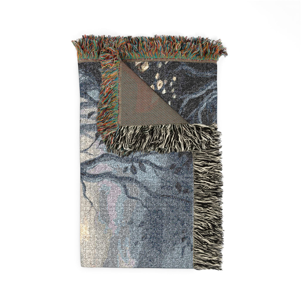 Blossom Field Woven Blanket — Fairy Tale Reunion Storybook Throw