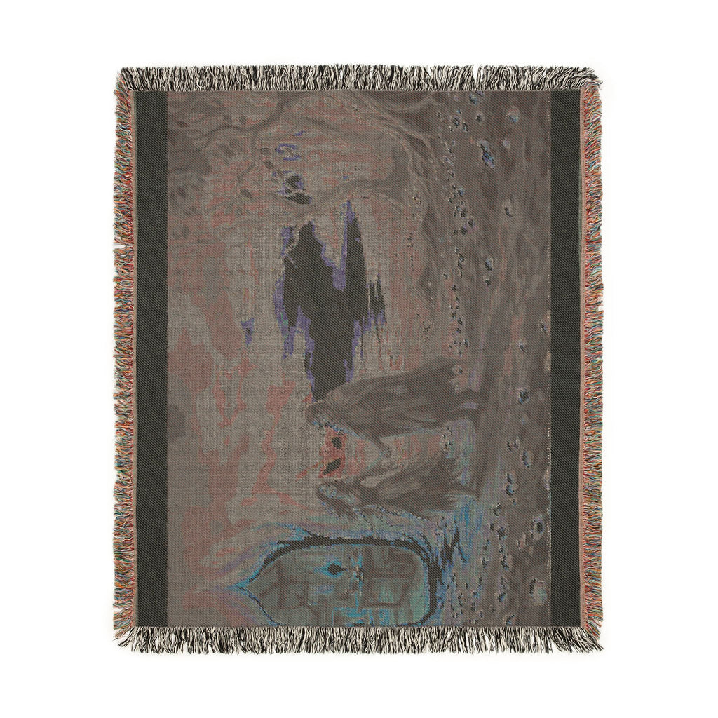 Blossom Field Woven Blanket — Fairy Tale Reunion Storybook Throw