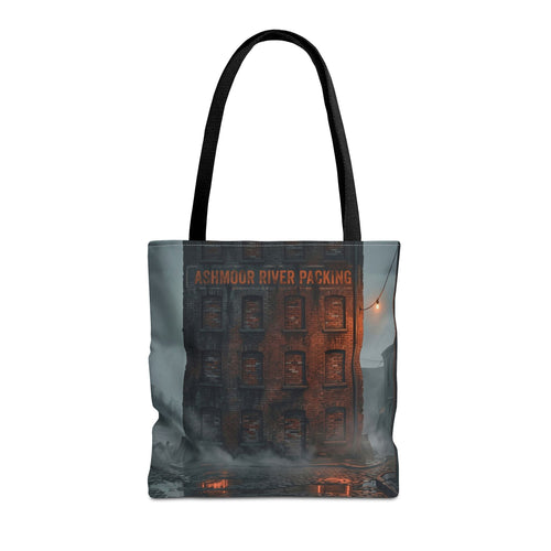 Ashmoor River Packing Tote Bag - Gothic Industrial Book Bag