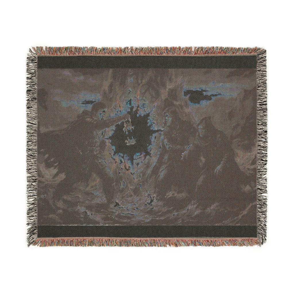 Woven Blanket — Angelic Sword & Light Tapestry Throw