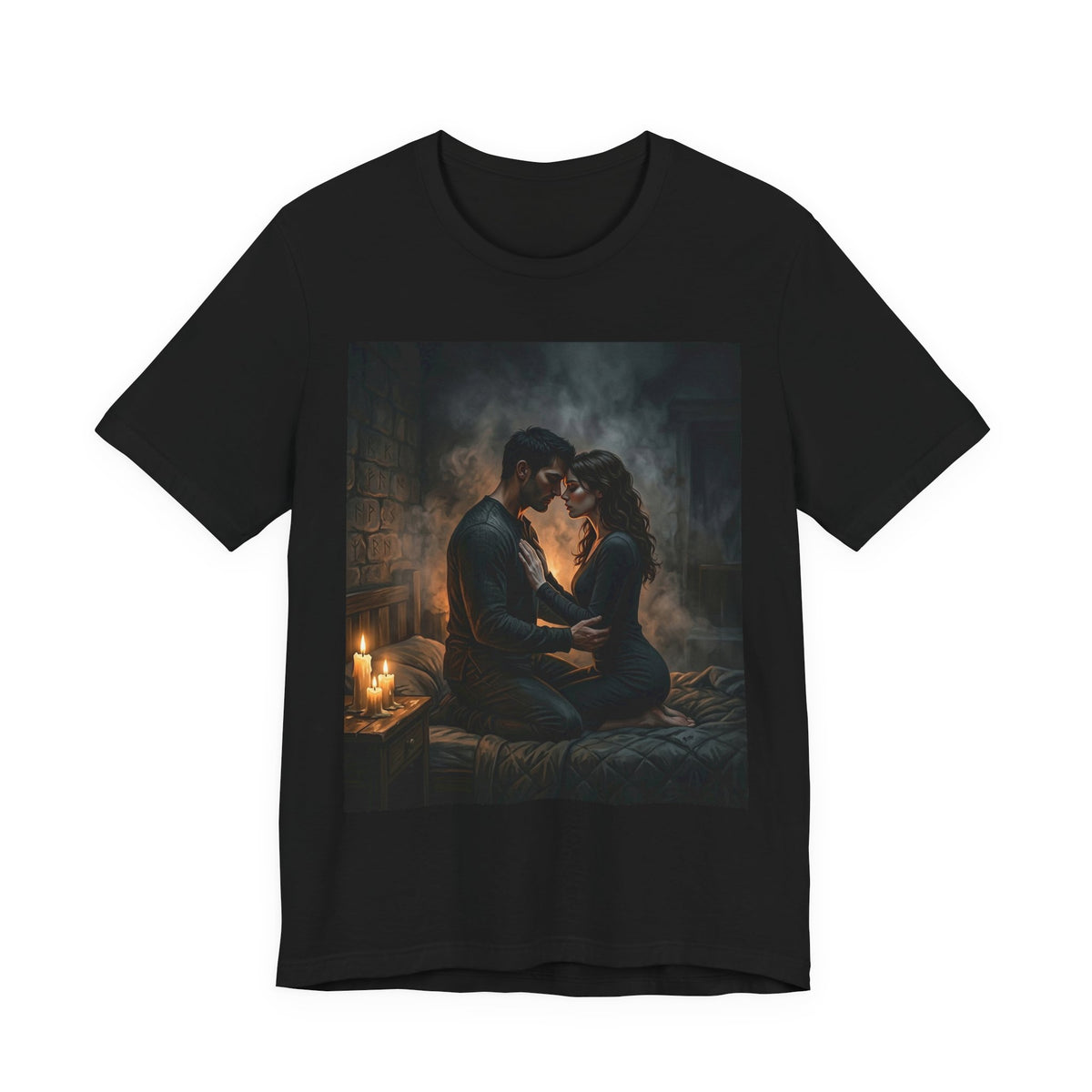 True Name T-Shirt - Candlelit Gothic Romance Bookish Tee