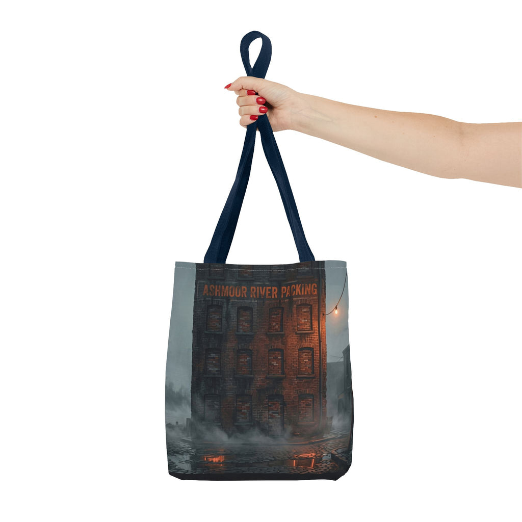 Ashmoor River Packing Tote Bag - Gothic Industrial Book Bag