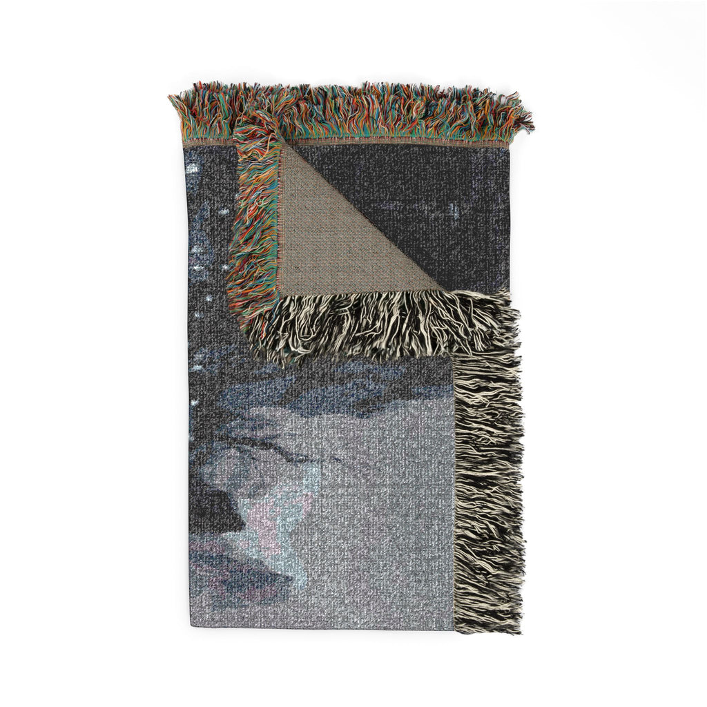 Gothic Lantern Woven Blanket
