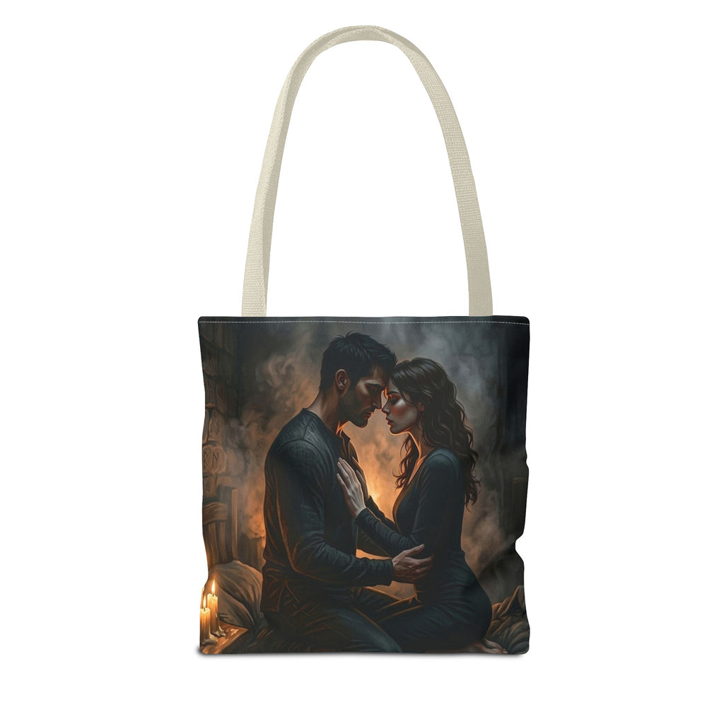 True Name Tote Bag - Candlelit Dark Romance Book Bag