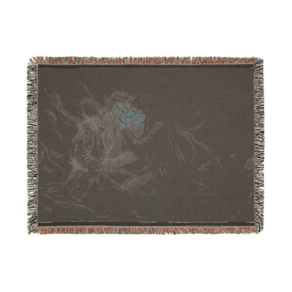 Woven Blanket — Starry Night Astronaut Throw Blanket