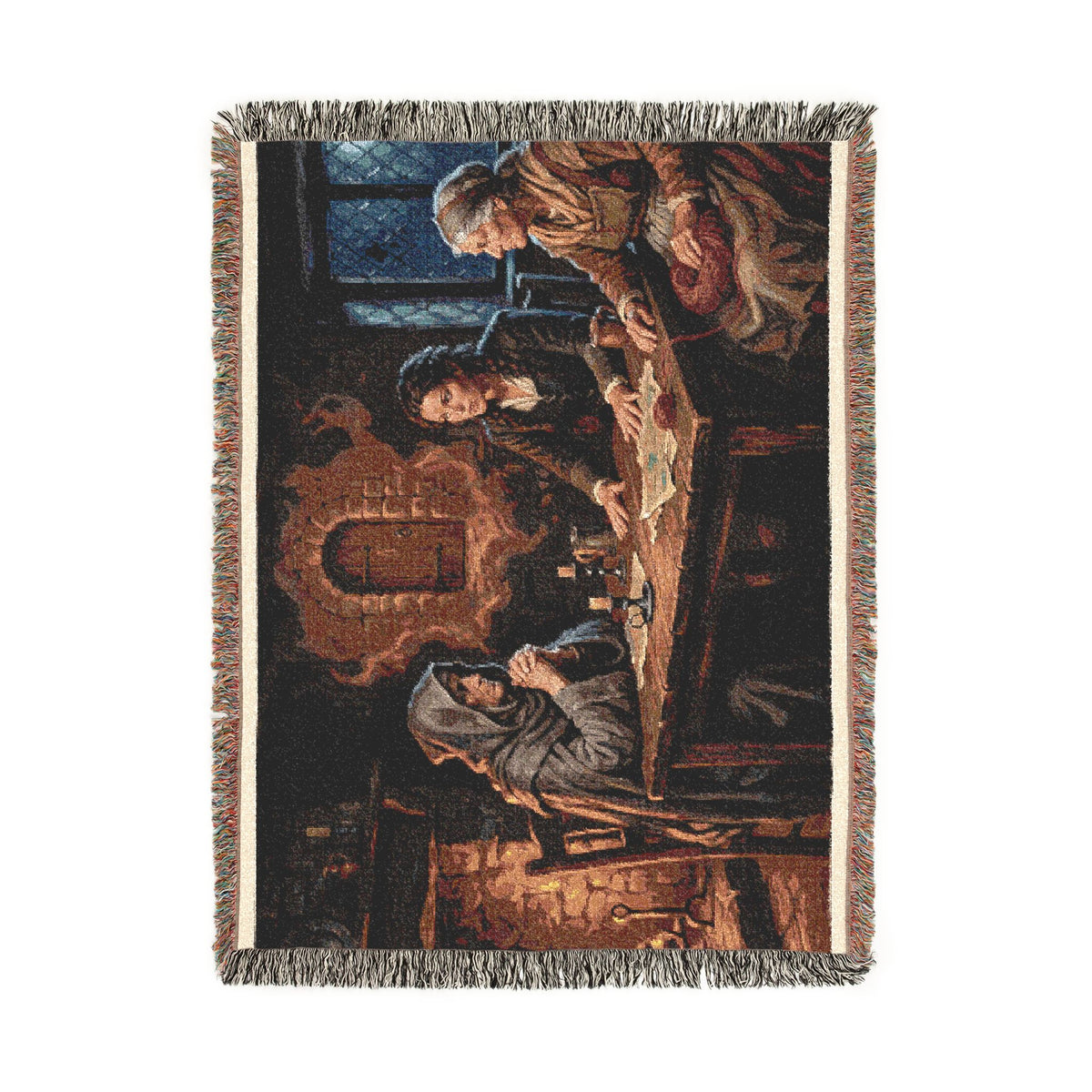 Woven Blanket - Vintage Tarot Card Readers Tapestry Throw