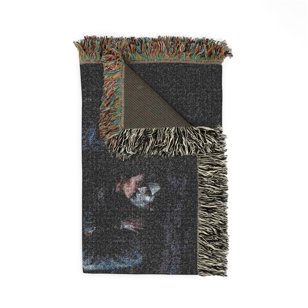 Gothic Victorian Scene Woven Blanket