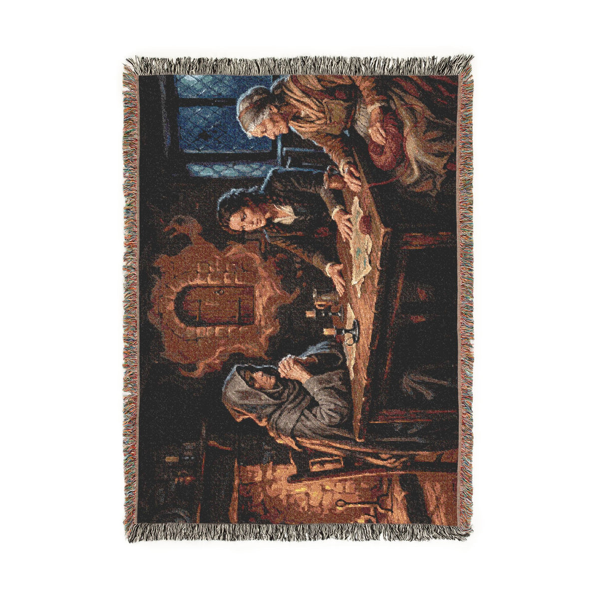 Woven Blanket - Vintage Tarot Card Readers Tapestry Throw