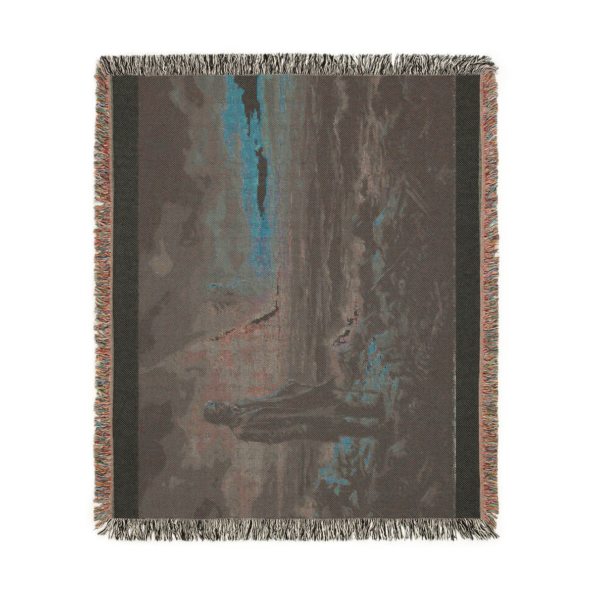Viking Seafarer Woven Throw Blanket