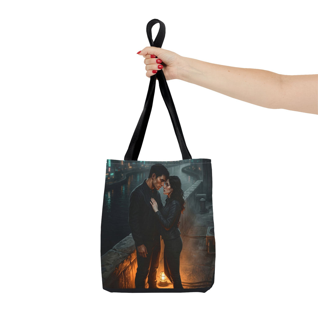 Rooftop Vow Tote Bag - Dark Fantasy Romance Book Bag