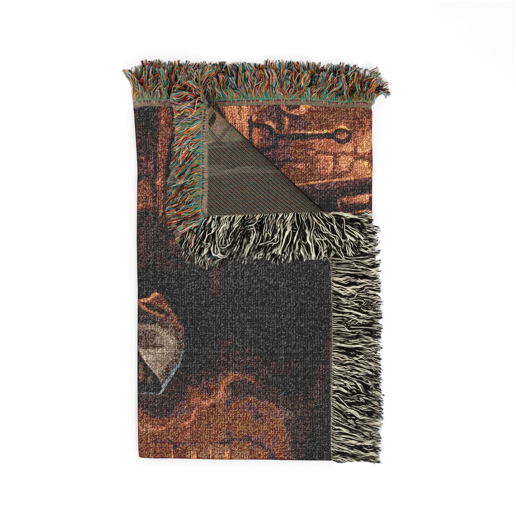 Woven Blanket - Vintage Tarot Card Readers Tapestry Throw