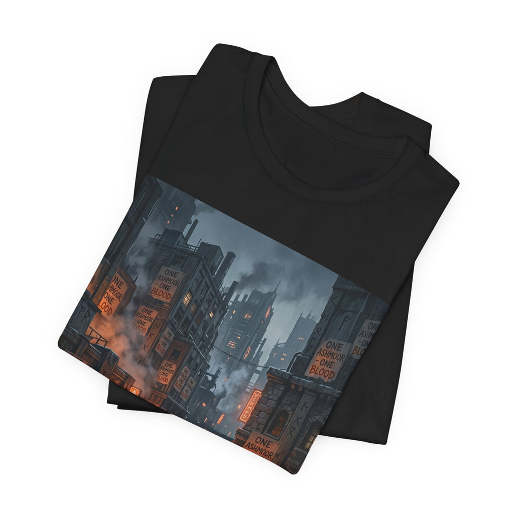 One Ashmoor One Blood T-Shirt - Dark Fantasy City Bookish Tee