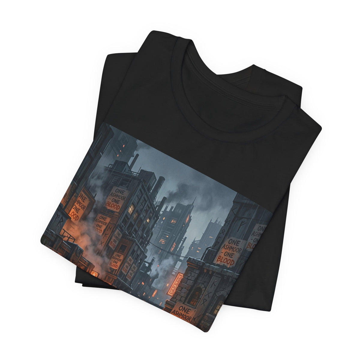 One Ashmoor One Blood T-Shirt - Dark Fantasy City Bookish Tee