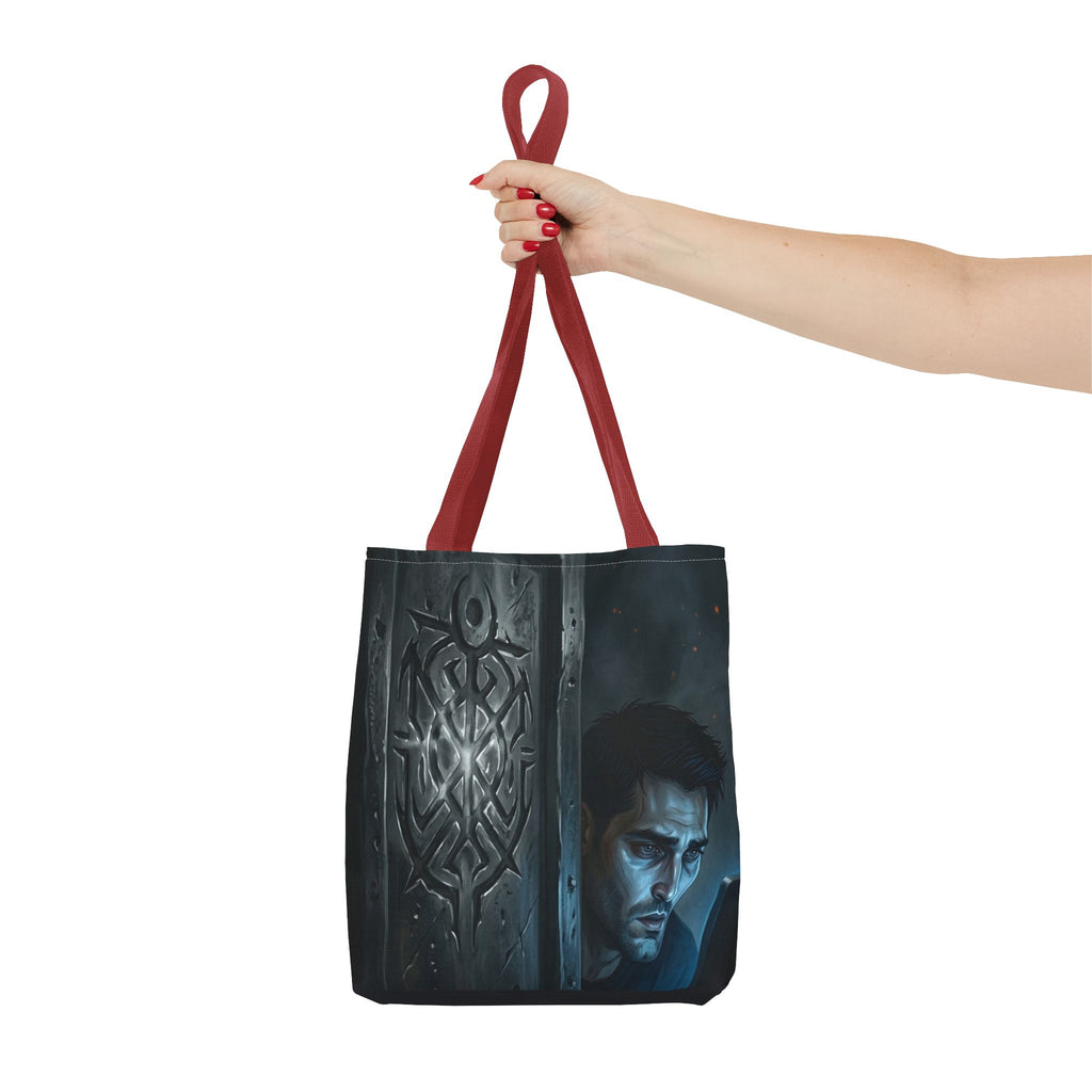 The Ward Mark Tote Bag - Gothic Rune Sigil Book Bag