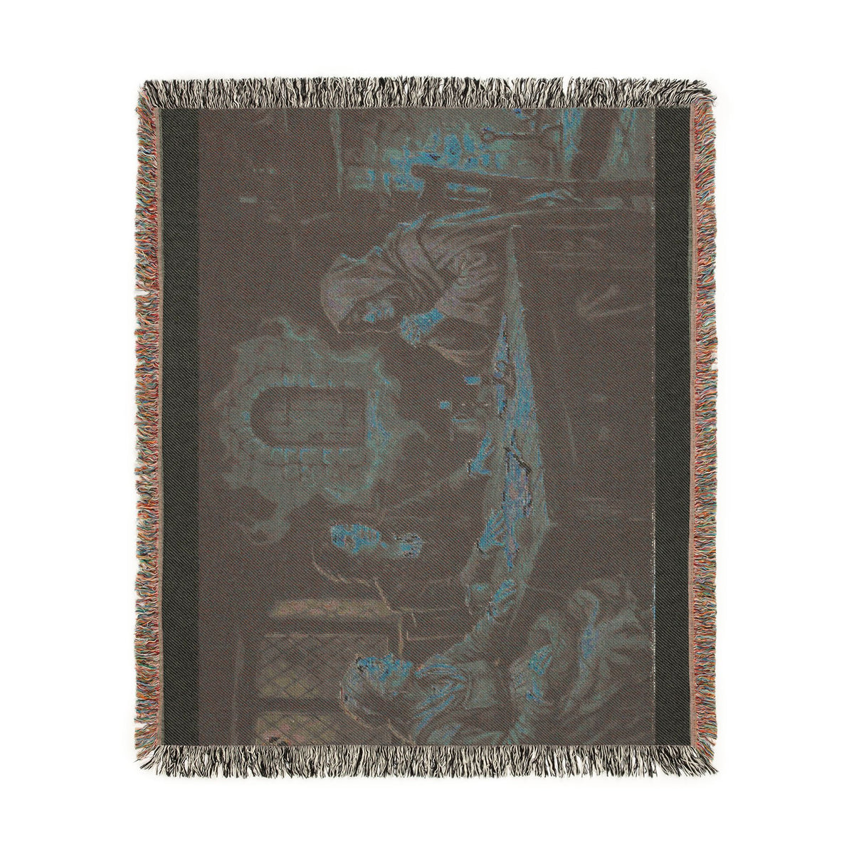 Woven Blanket - Vintage Tarot Card Readers Tapestry Throw