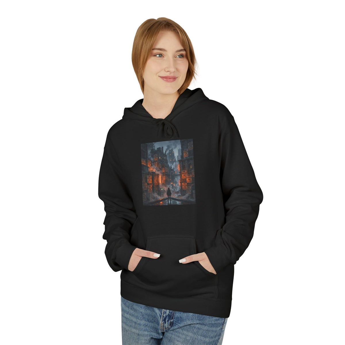 One Ashmoor One Blood Hoodie - Dark Fantasy City Bookish Pullover