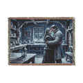 Romantic Cabin Embrace Woven Blanket